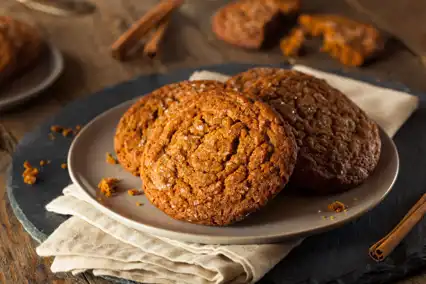 Giant Ginger Cookies  - Viva Fresh Food