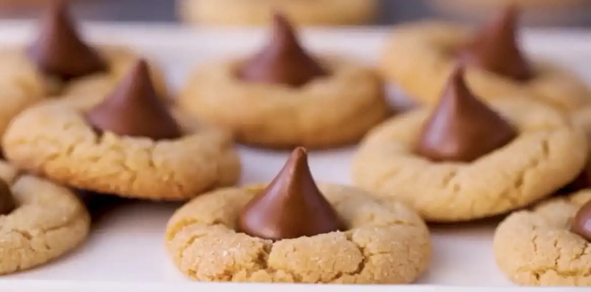 Irresistible Peanut butter blossoms 