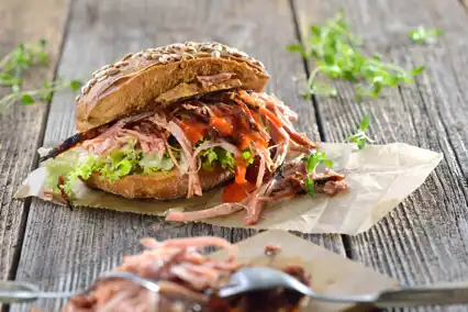 BBQ Pork Sandwiches - Viva Fresh Food