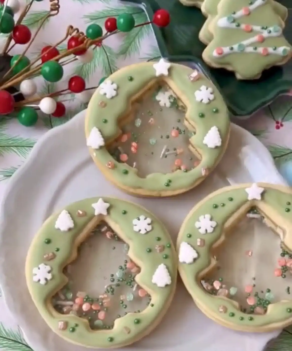 Christmas Window Cookies