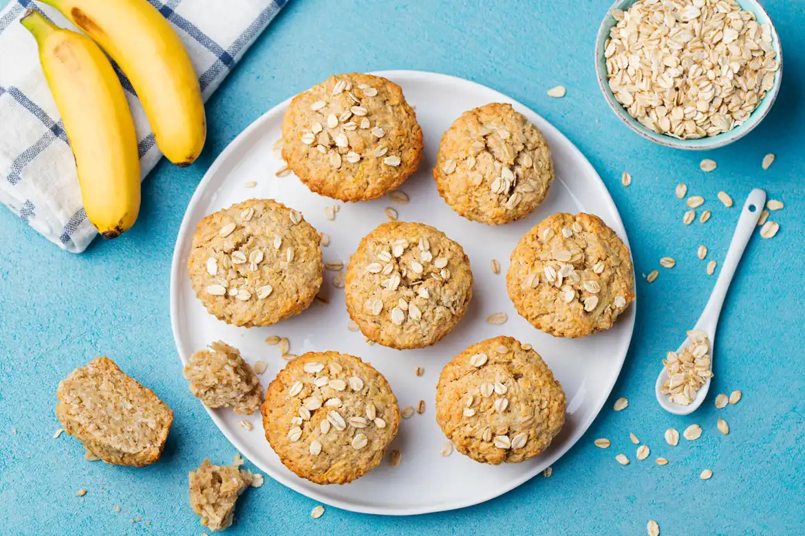 Healthy and Delicious Banana Oat Muffin- Viva Fresh Food