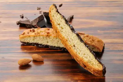 Chocolate and Almond Biscotti - Viva Fresh Food