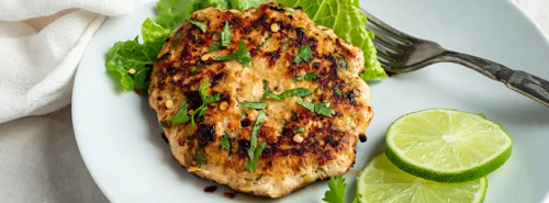 SIBO Ginger Cilantro Salmon Burgers