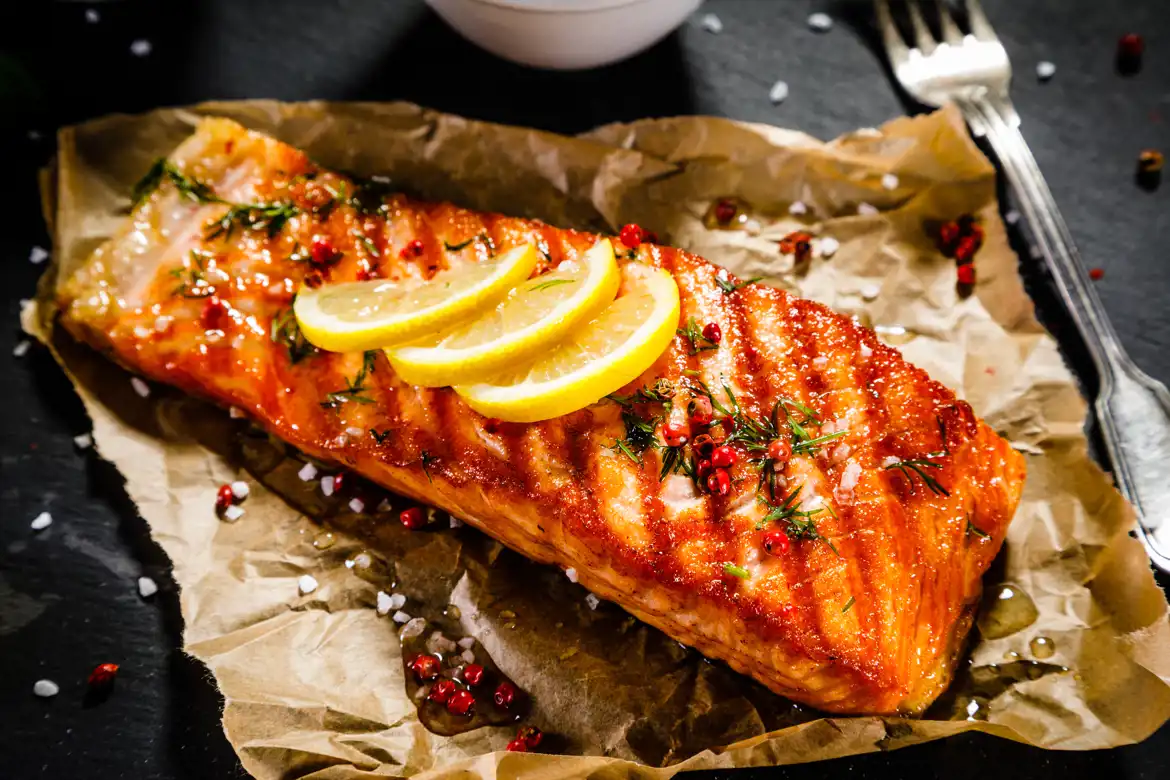 Great Grilled Salmon  - Viva Fresh Food