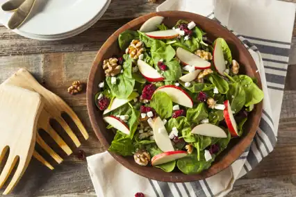 Cranberry Spinach Salad  - Viva Fresh Food