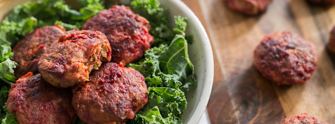 Carrot And Beet Turkey Bites